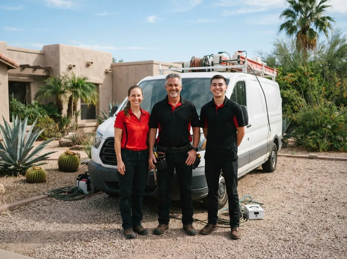 The Halvoro Pest Patrol team, pest control sevice in Phoenix, AZ